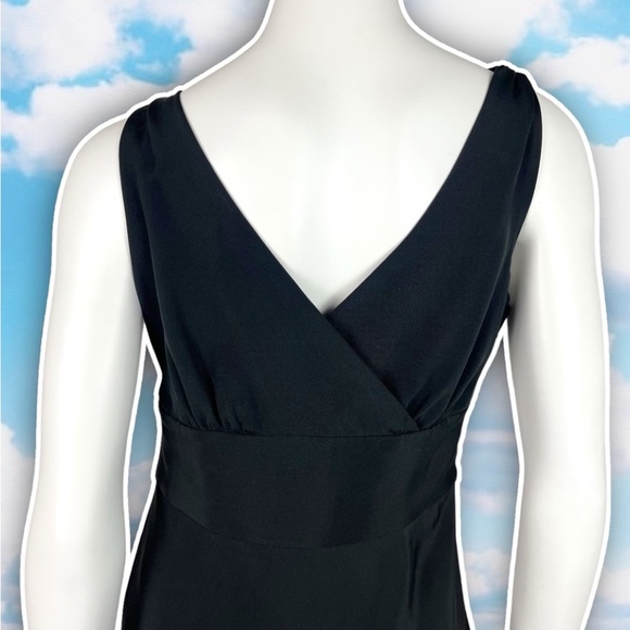 J. CREW VINTAGE Sophia Silk Tricotine Midi Dress Y2k Minimalistic Balletcore LBD - Picture 10 of 14
